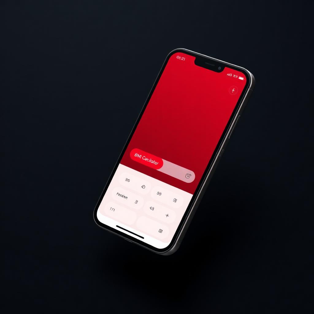 BMI calculator app preview